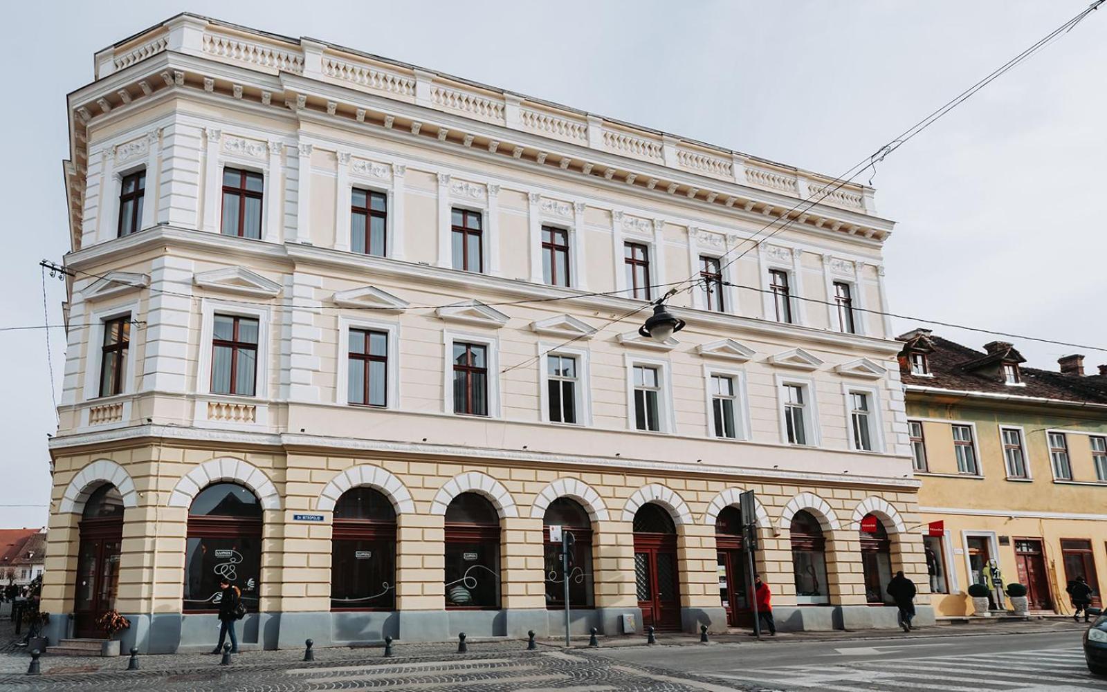 Casa Petra Lägenhet Sibiu Exteriör bild